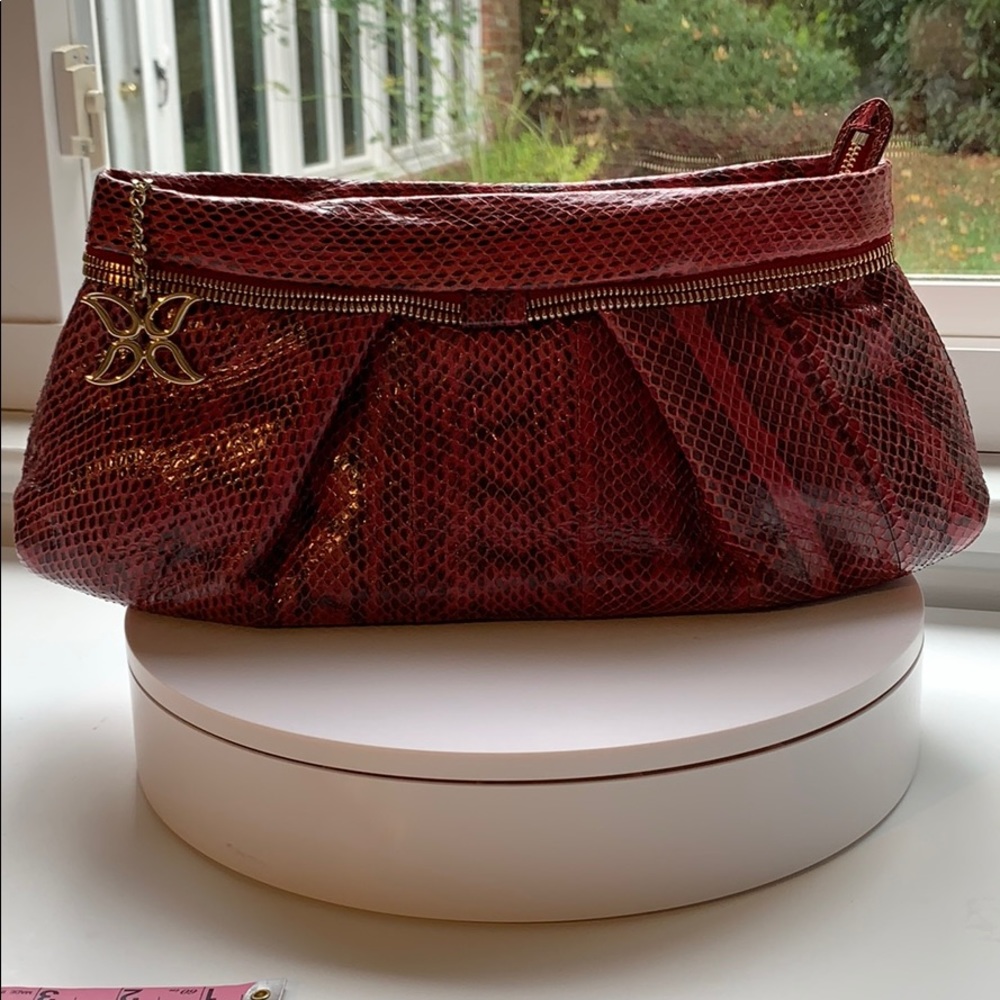 100% authentic Jimmy Choo clutch